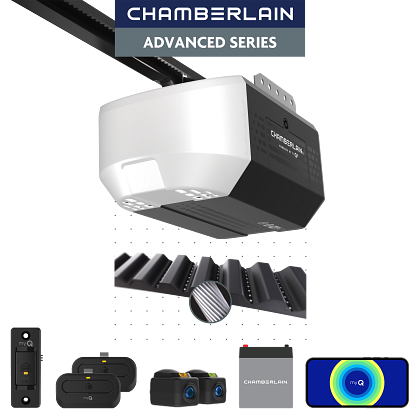Chamberlain 1/2 HP Smart Belt Drive Garage Door Opener – 7′