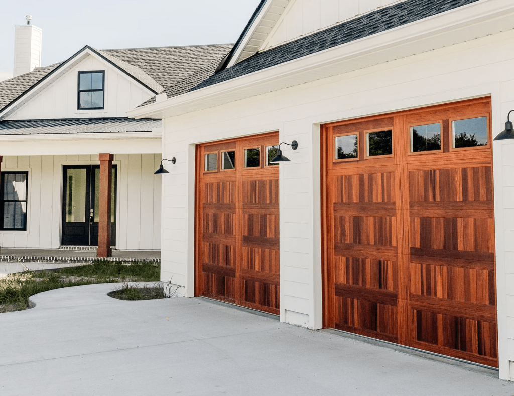 Stamped carriage house